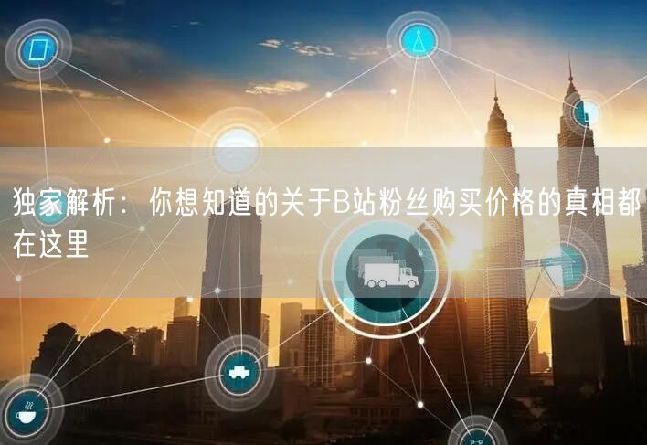 独家解析：你想知道的关于B站粉丝购买价格的真相都在这里