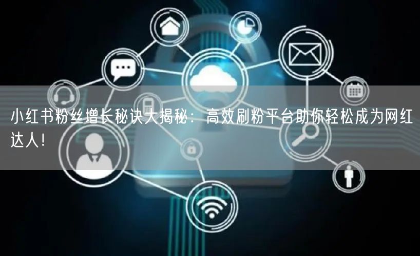 小红书粉丝增长秘诀大揭秘：高效刷粉平台助你轻松成为网红达人！