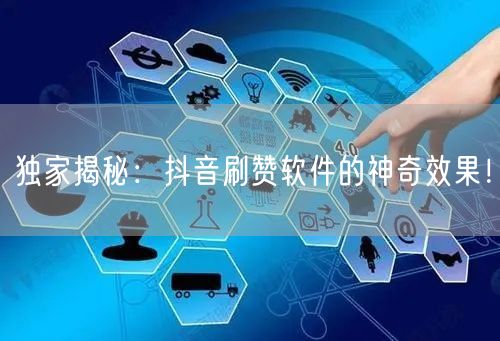 独家揭秘：抖音刷赞软件的神奇效果！