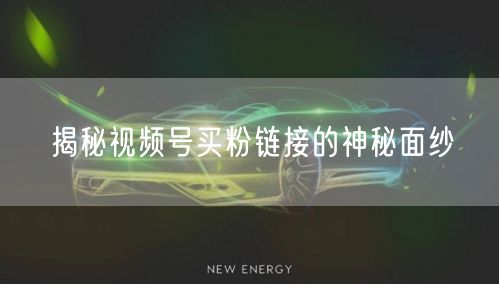 揭秘视频号买粉链接的神秘面纱