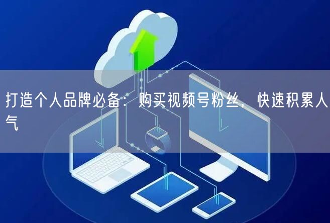 打造个人品牌必备：购买视频号粉丝，快速积累人气