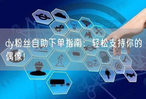 dy粉丝自助下单指南：轻松支持你的偶像！