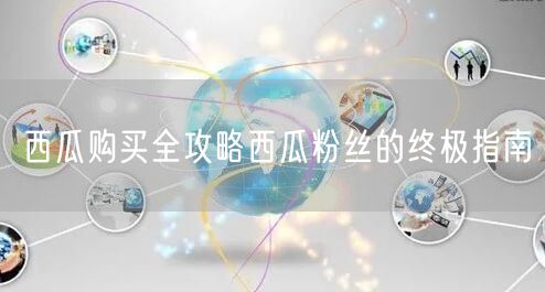 西瓜购买全攻略西瓜粉丝的终极指南