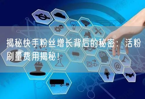 揭秘快手粉丝增长背后的秘密：活粉刷量费用揭秘！