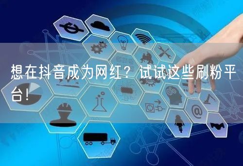 想在抖音成为网红？试试这些刷粉平台！