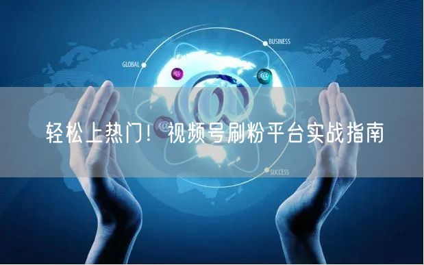 轻松上热门！视频号刷粉平台实战指南