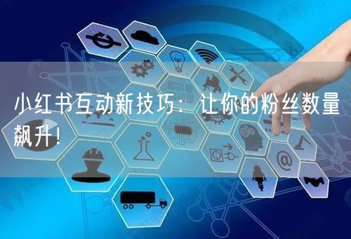 小红书互动新技巧：让你的粉丝数量飙升！