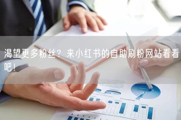 渴望更多粉丝？来小红书的自助刷粉网站看看吧！