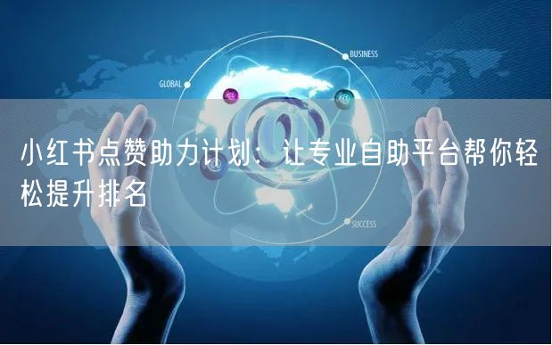 小红书点赞助力计划：让专业自助平台帮你轻松提升排名