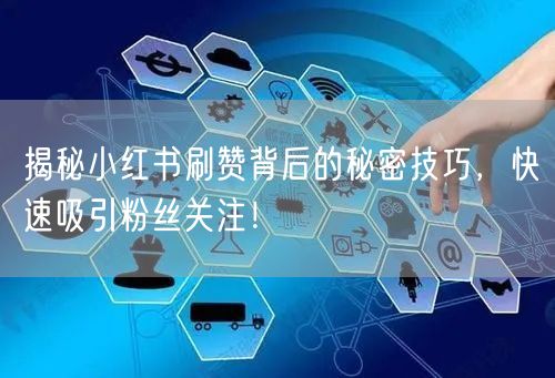 揭秘小红书刷赞背后的秘密技巧，快速吸引粉丝关注！