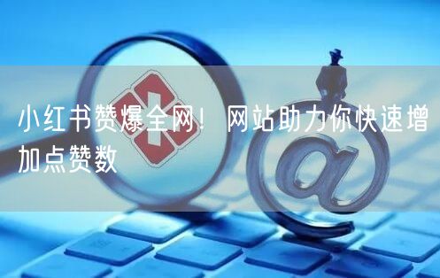 小红书赞爆全网！网站助力你快速增加点赞数