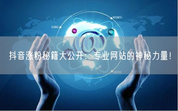 抖音涨粉秘籍大公开：专业网站的神秘力量！