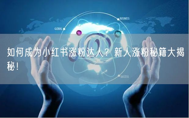 如何成为小红书涨粉达人？新人涨粉秘籍大揭秘！