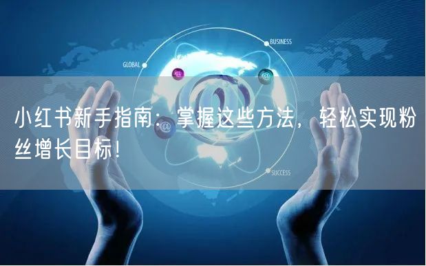 小红书新手指南：掌握这些方法，轻松实现粉丝增长目标！