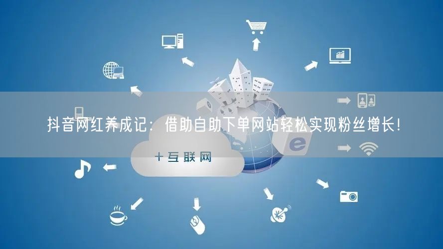 抖音网红养成记：借助自助下单网站轻松实现粉丝增长！