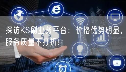 探访KS刷业务平台：价格优势明显，服务质量不打折!
