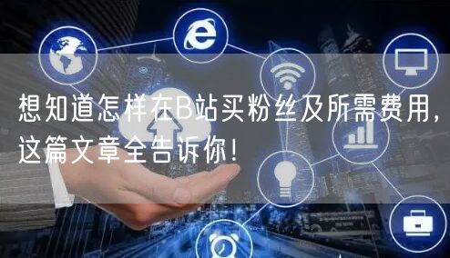 想知道怎样在B站买粉丝及所需费用，这篇文章全告诉你！